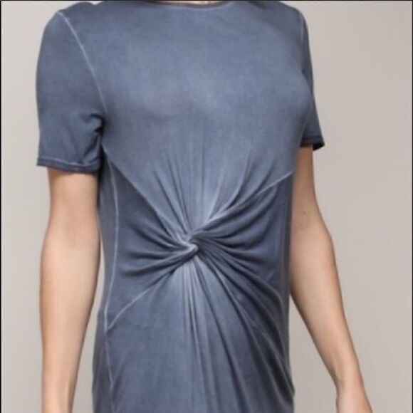 Mineral Washed Twist Dress - Picture 7 of 7